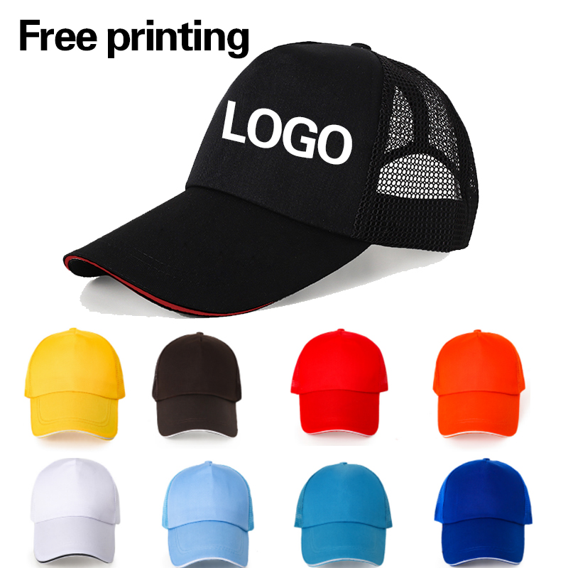 Men'S Accessories Designer - Men Women Customize Hats Print Logo