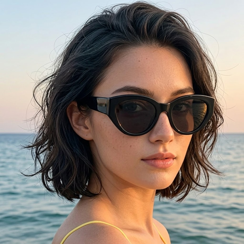 Men'S Accessories Designer - Women Men Classic Cat-Eye Polarized Sunglasses