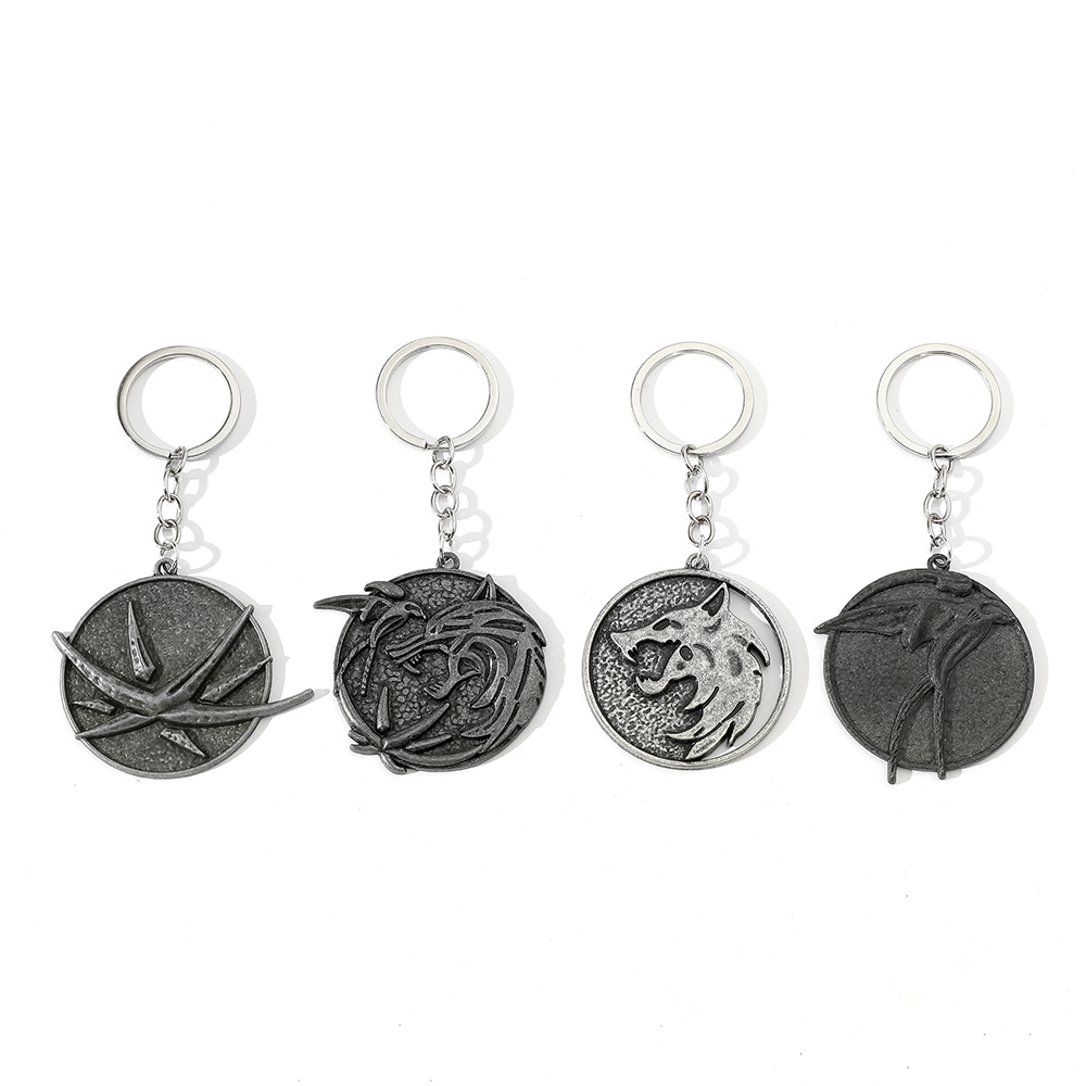 Vintage Wolf Head Keychain Gam - đánh giá và giá Men Accessories Pendant