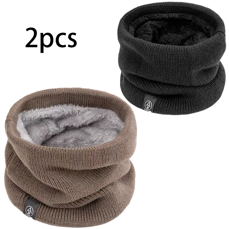 Two-Pack Fleece Lined Scarves, - đánh giá và giá Men Accessories Hk