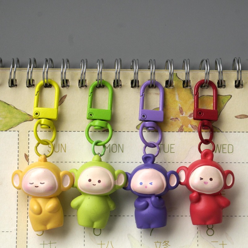 4PCS Hot Cartoon Teletubbies S - đánh giá và giá Men Accessories Pendant