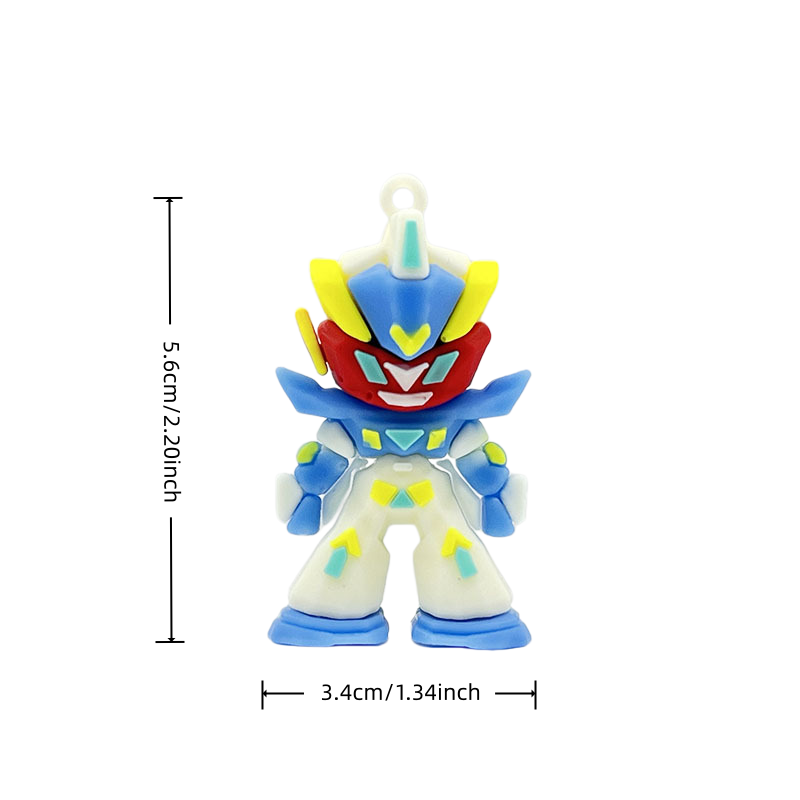 Gundam Silicone Keychain, Mini - đánh giá và giá Men Accessories Bag