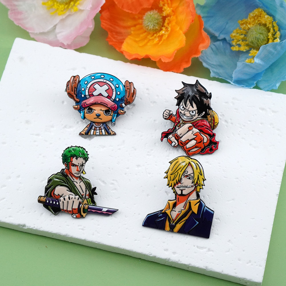 4Pcs Cartoon ONE PIECE Luffy B - đánh giá và giá Men Accessories Gift Set