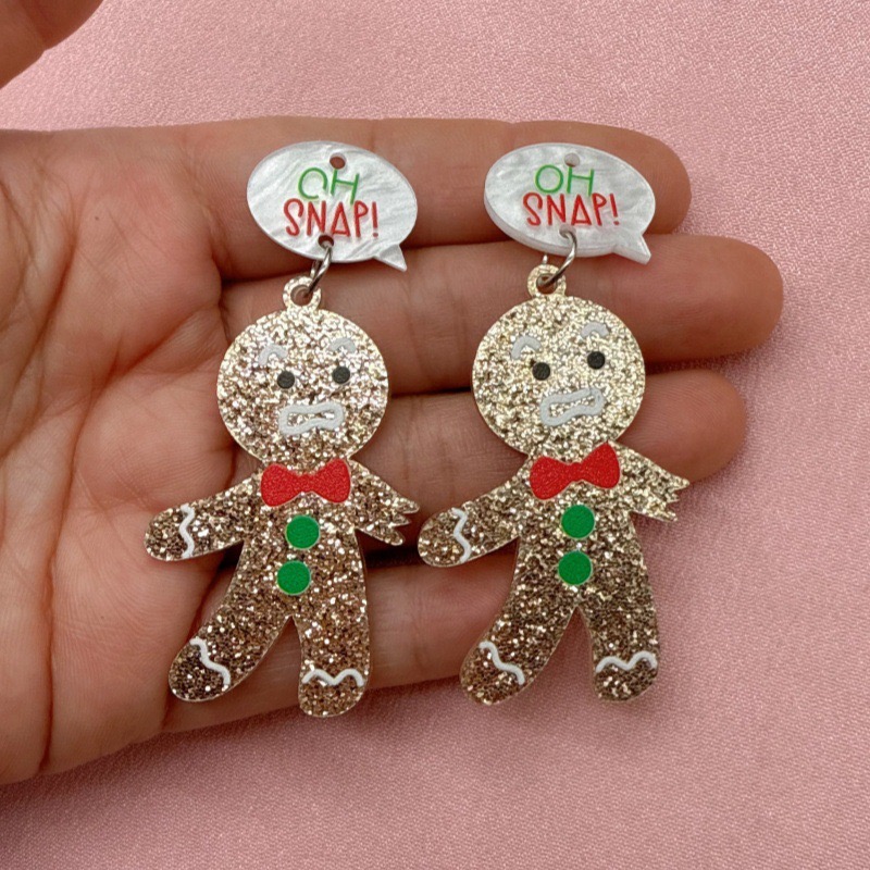 10pcs Cute Christmas Gingerbre - đánh giá và giá Men'S Accessories And Jewelry