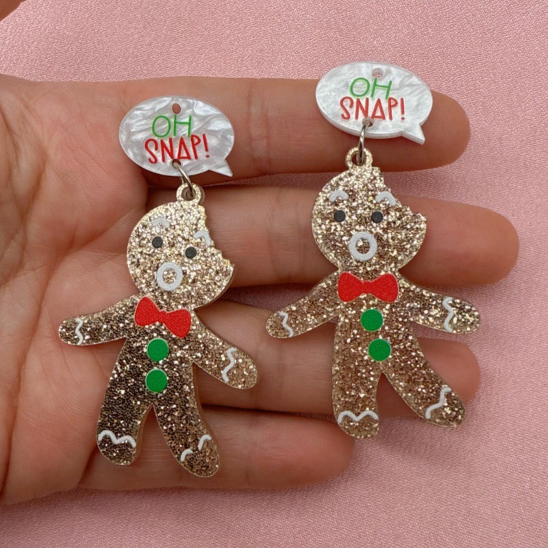 10pcs Cute Christmas Gingerbre - đánh giá và giá Men'S Accessories And Jewelry