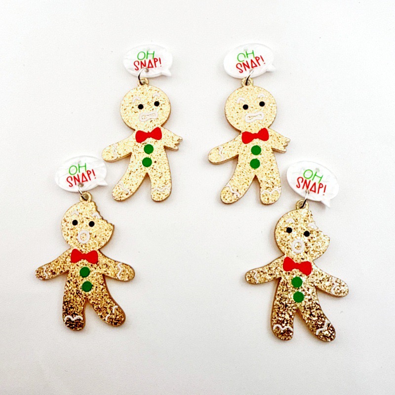 10pcs Cute Christmas Gingerbre - đánh giá và giá Men'S Accessories And Jewelry