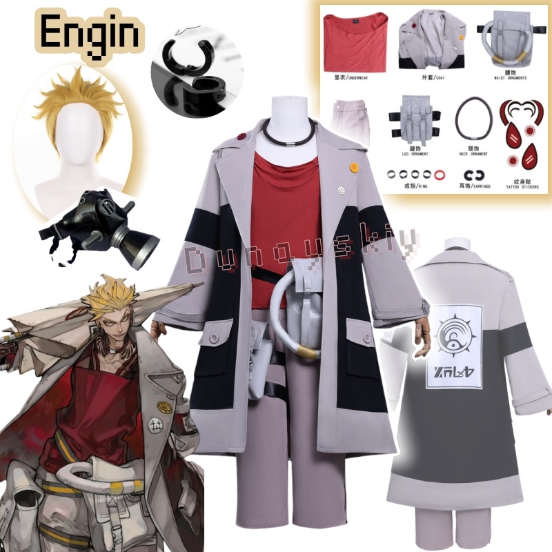 Anime Gachiakuta Enji Cosplay  - đánh giá và giá Men Accessories Hk