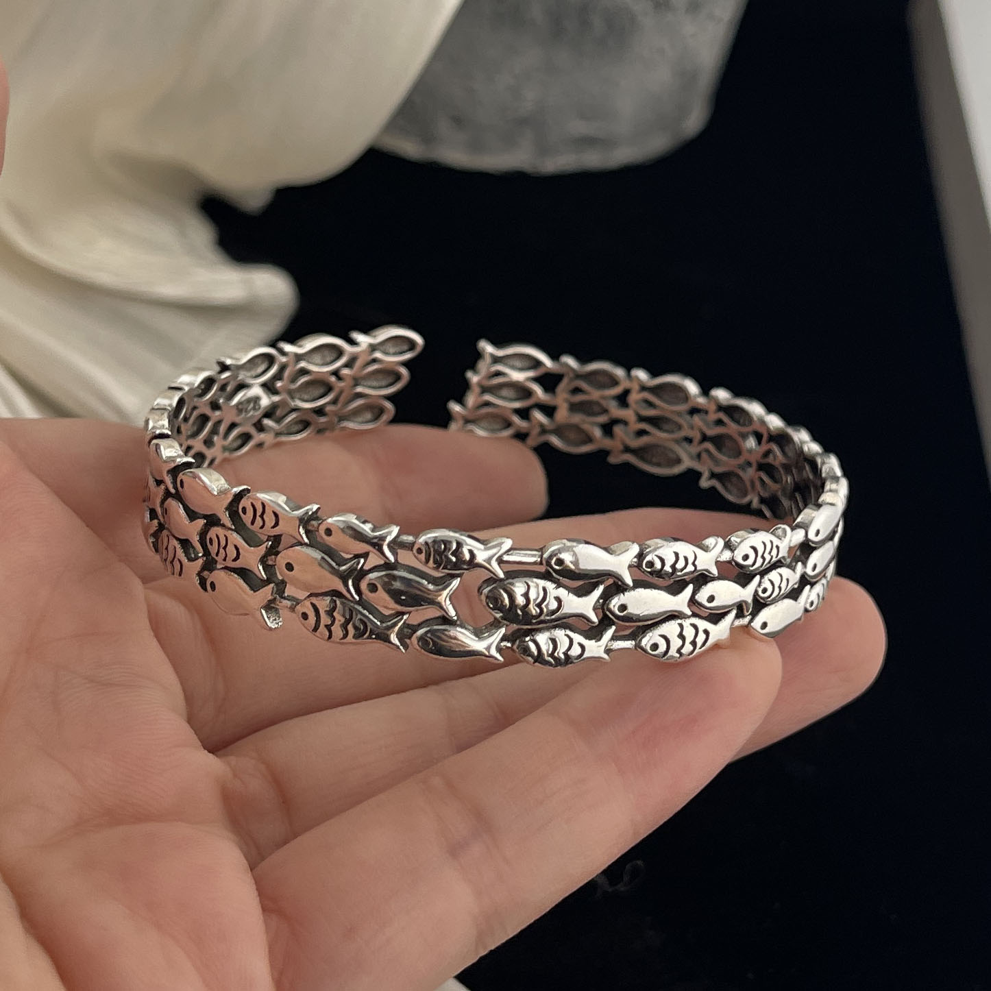 925 Sterling Silver Bracelets  - đánh giá và giá Men'S Accessories Trending