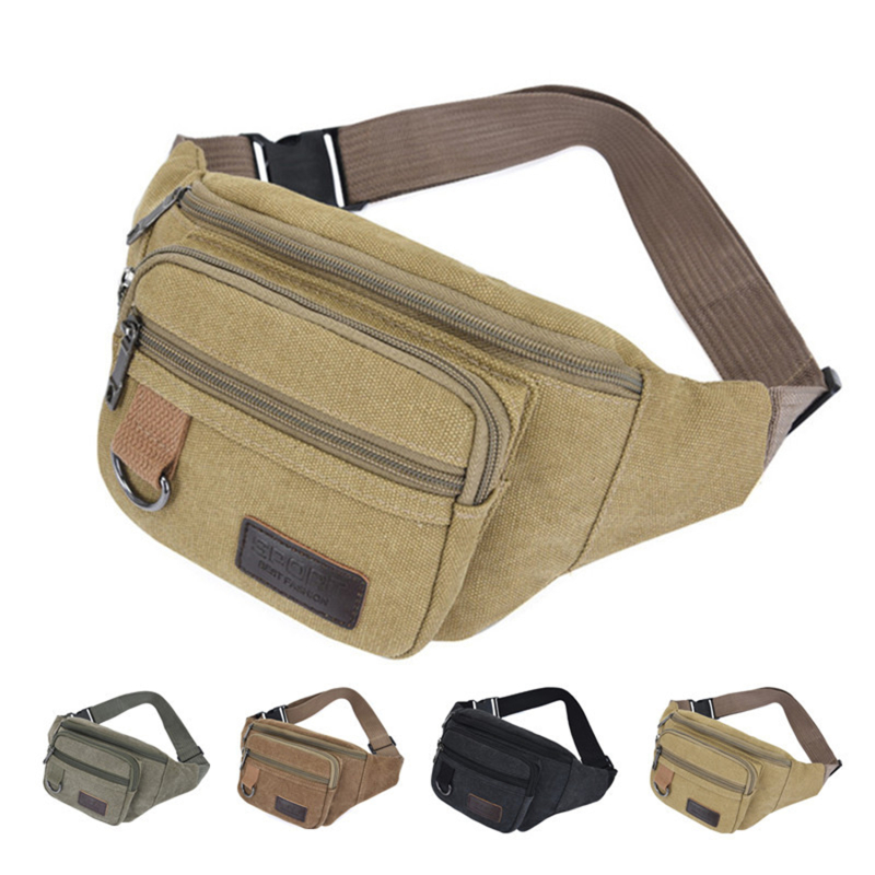 Chest Bag Canvas Waist Bag Wom - đánh giá và giá Men Accessories Bag