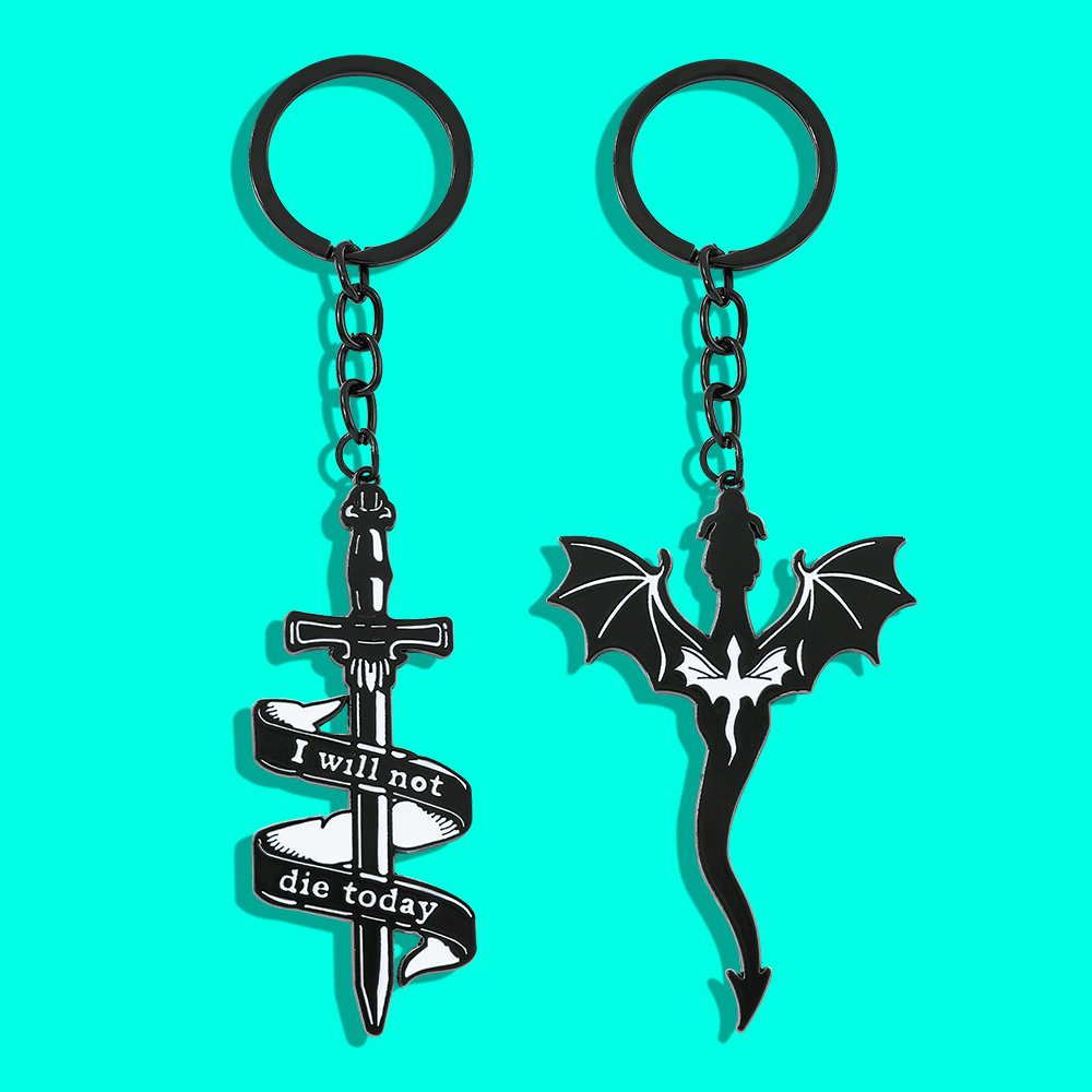 Fourth Wing Black Dragon Keych - đánh giá và giá Men'S Accessories And Jewelry