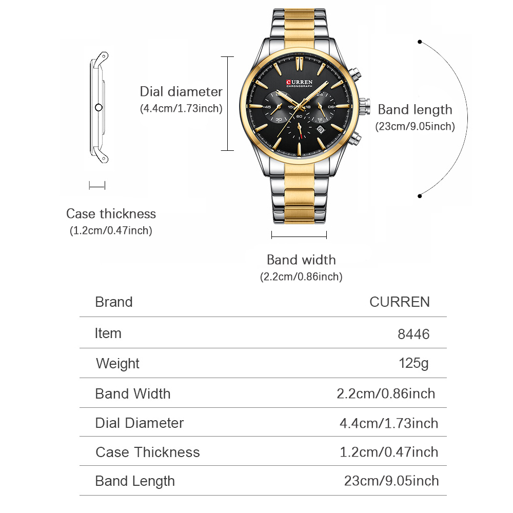 CURREN Casual Quartz Chrono Sp - đánh giá và giá Men'S Accessories And Jewelry