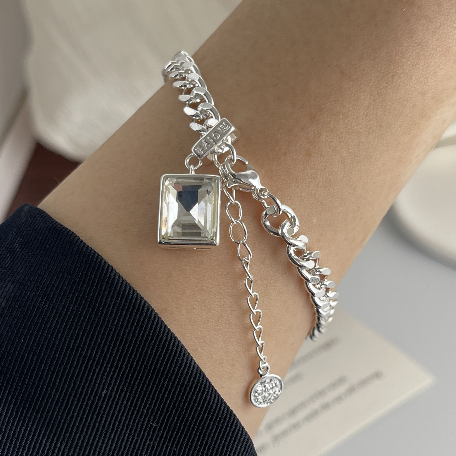 925 Sterling Silver Bracelets  - đánh giá và giá Men'S Accessories Trending