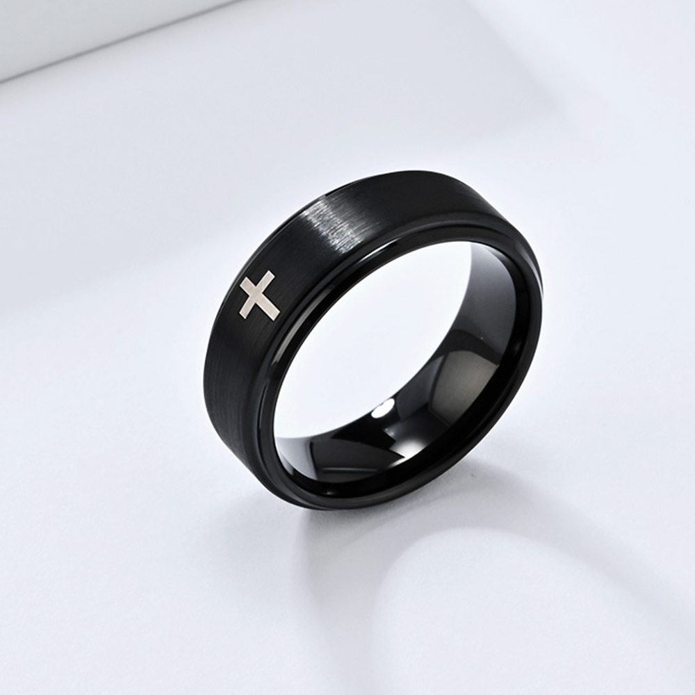 Retro Titanium Steel Christian - đánh giá và giá Men Accessories Wedding