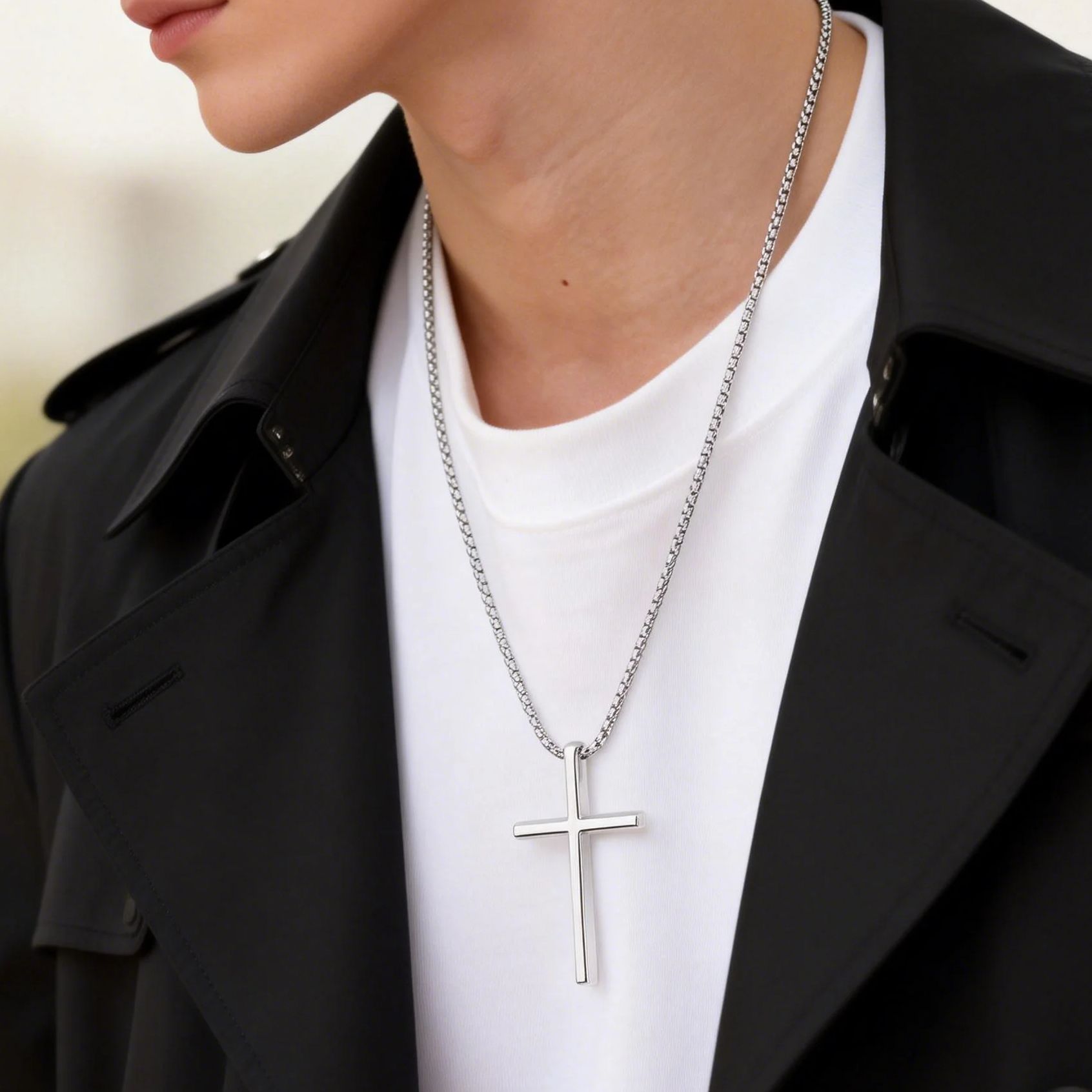 Trendy Christian Religion Neck - đánh giá và giá Men Accessories Neck Chain