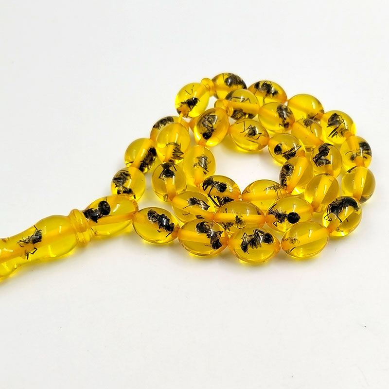 Tasbih men Yellow resin Real i - đánh giá và giá Men Accessories Hk