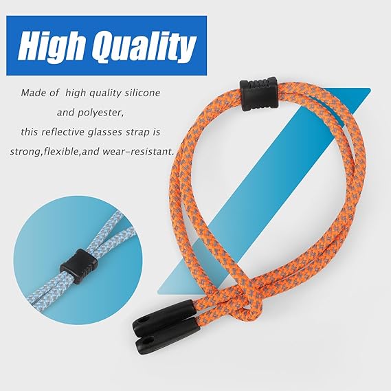 2 PCS Glasses Strap, Reflectiv - đánh giá và giá Men Accessories Neck Chain
