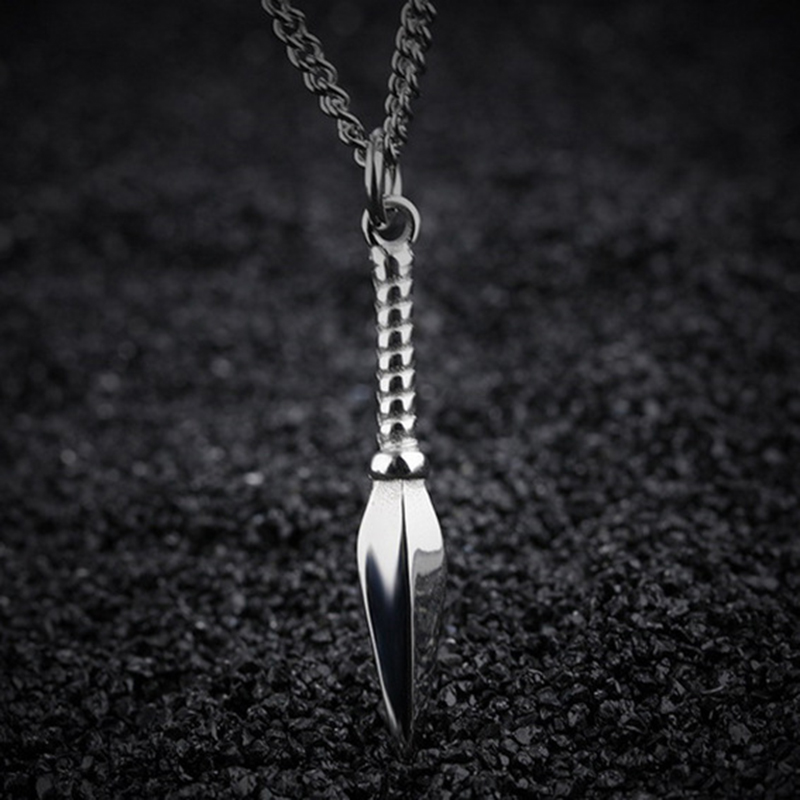 Spear Pendant Necklace For Men - đánh giá và giá Men Accessories Neck Chain