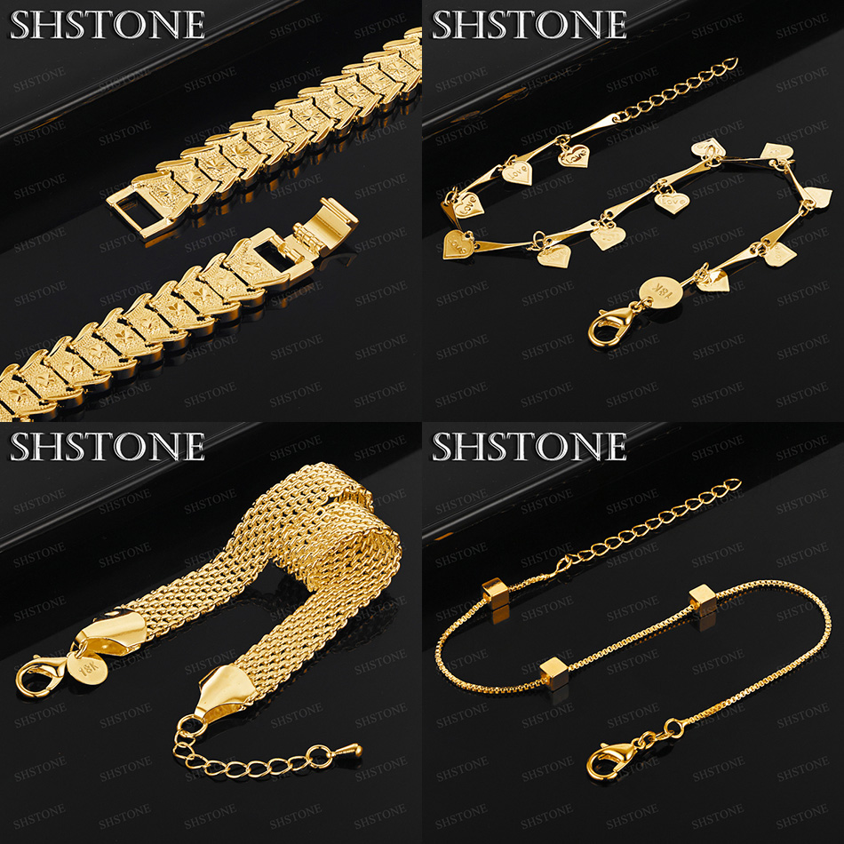 Hot 18k Gold Mesh Chain Square - đánh giá và giá Men'S Accessories Trending